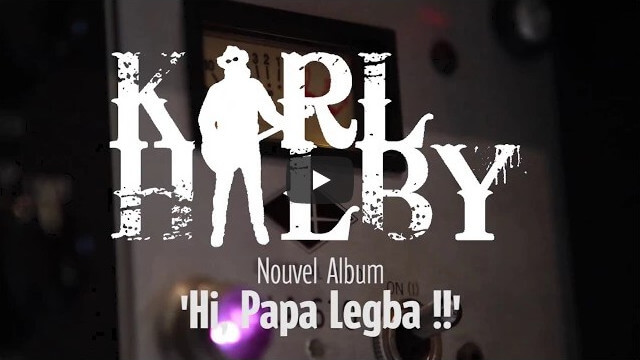 Teaser vidéo de l'album "Hi, Papa Legba !!" de Karl Halby